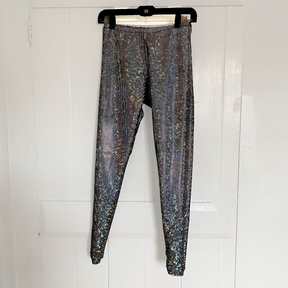 American apparel hologram leggings